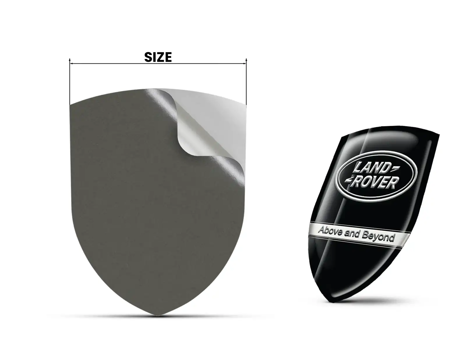 Land Rover Personalisierte Logosticker Stilvoll Robust Anpassbar